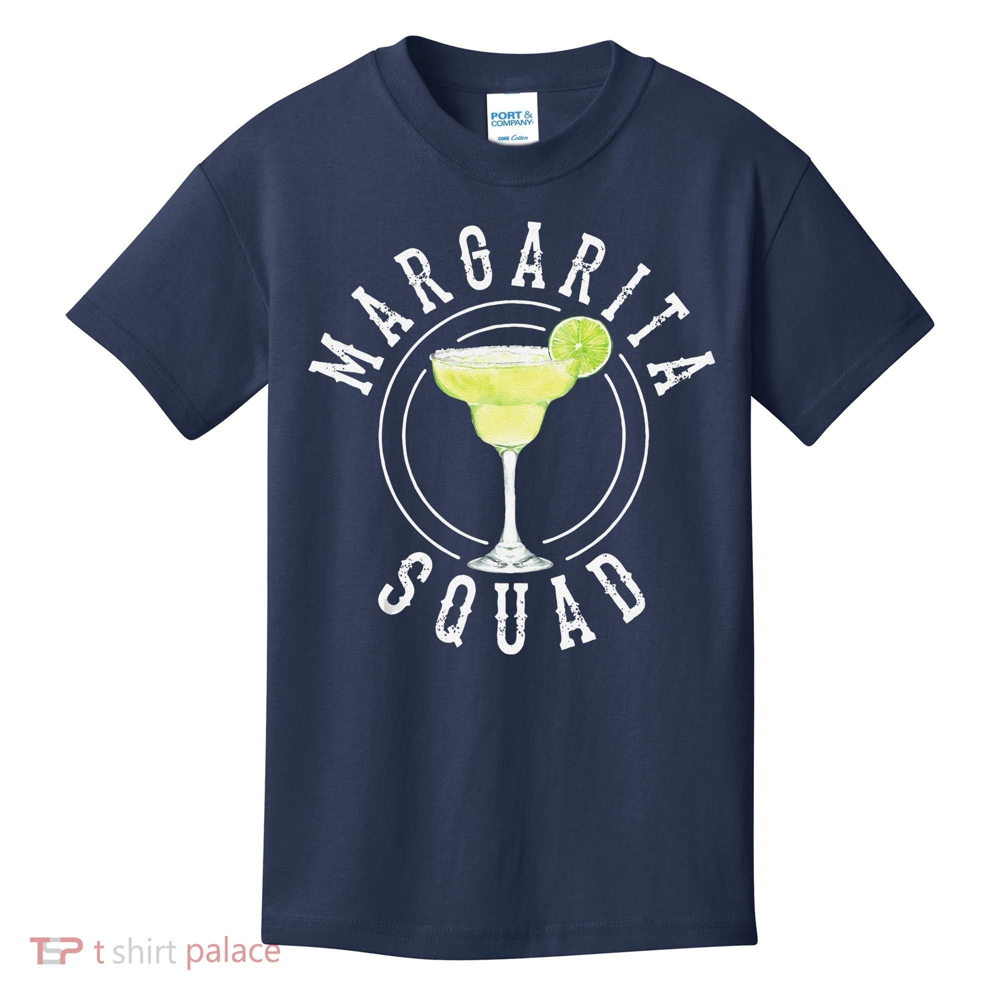 Margarita Squad Cute Tequila Fan Funny Cinco De Mayo Gift Kids T-Shirt