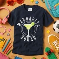 Margarita Squad Cute Tequila Fan Funny Cinco De Mayo Gift Kids T-Shirt thumb 3