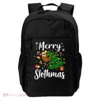 Merry Slothmas Christmas Sloth Lover Xmas Pajamas Christmas Backpack thumb 0