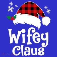 Mrs Santa Claus Funny Christmas Matching Couple Wife Fiance Gift Women's Tank Top thumb 5