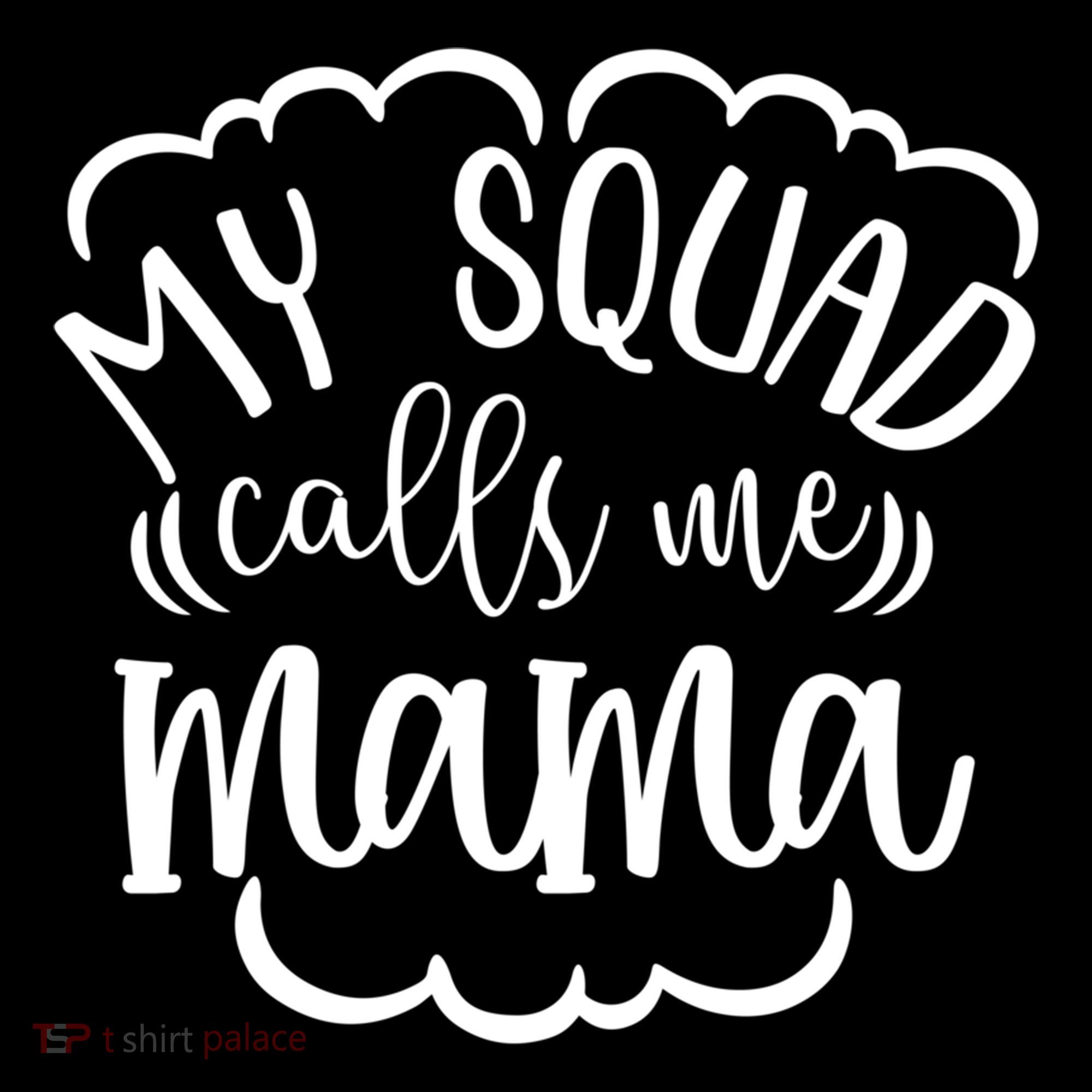 My Squad Calls Me Mom Mother Gift Women's Hoodie