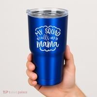 My Squad Calls Me Mom Mother Gift Tumbler thumb 2