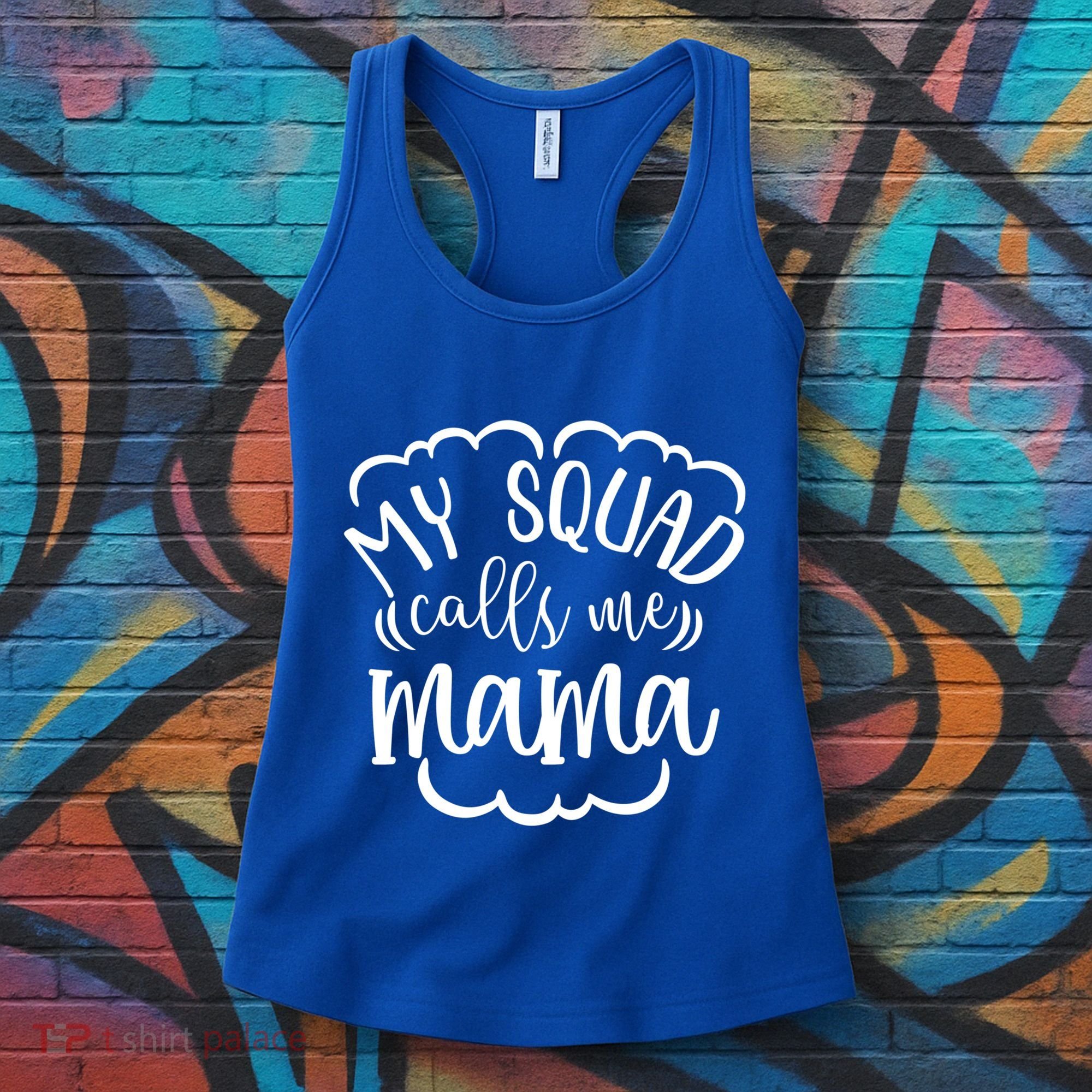 My Squad Calls Me Mom Mother Gift Women's Tank Top