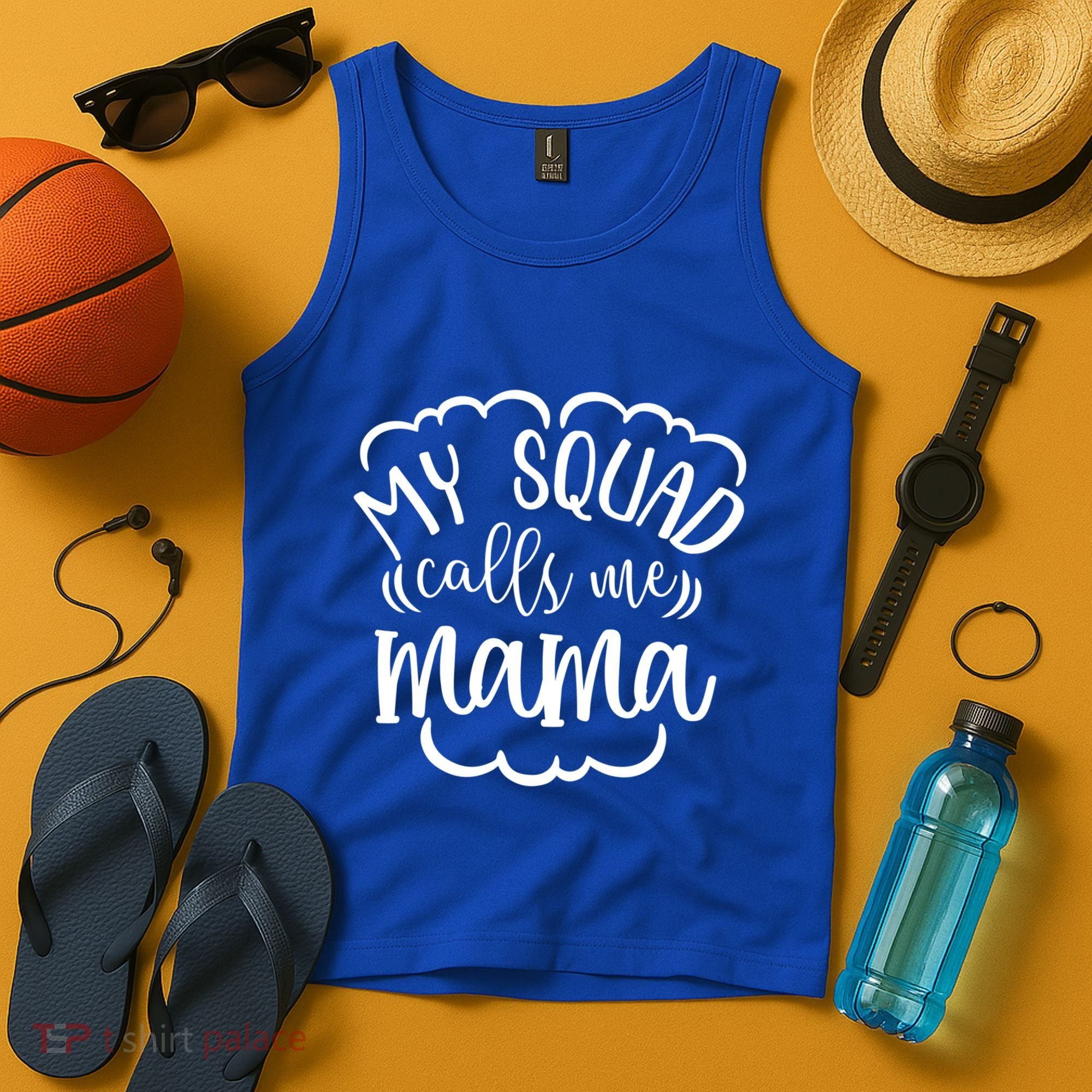 My Squad Calls Me Mom Mother Gift Tank Top