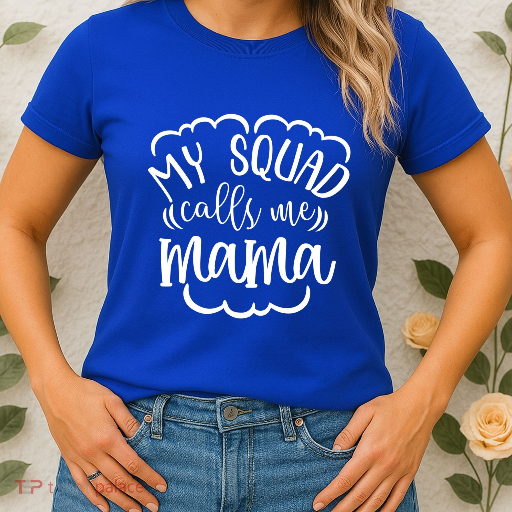 My Squad Calls Me Mom Mother Gift Women's T-Shirt