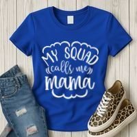My Squad Calls Me Mom Mother Gift Women's T-Shirt thumb 3