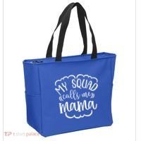 My Squad Calls Me Mom Mother Gift Tote Bag thumb 2