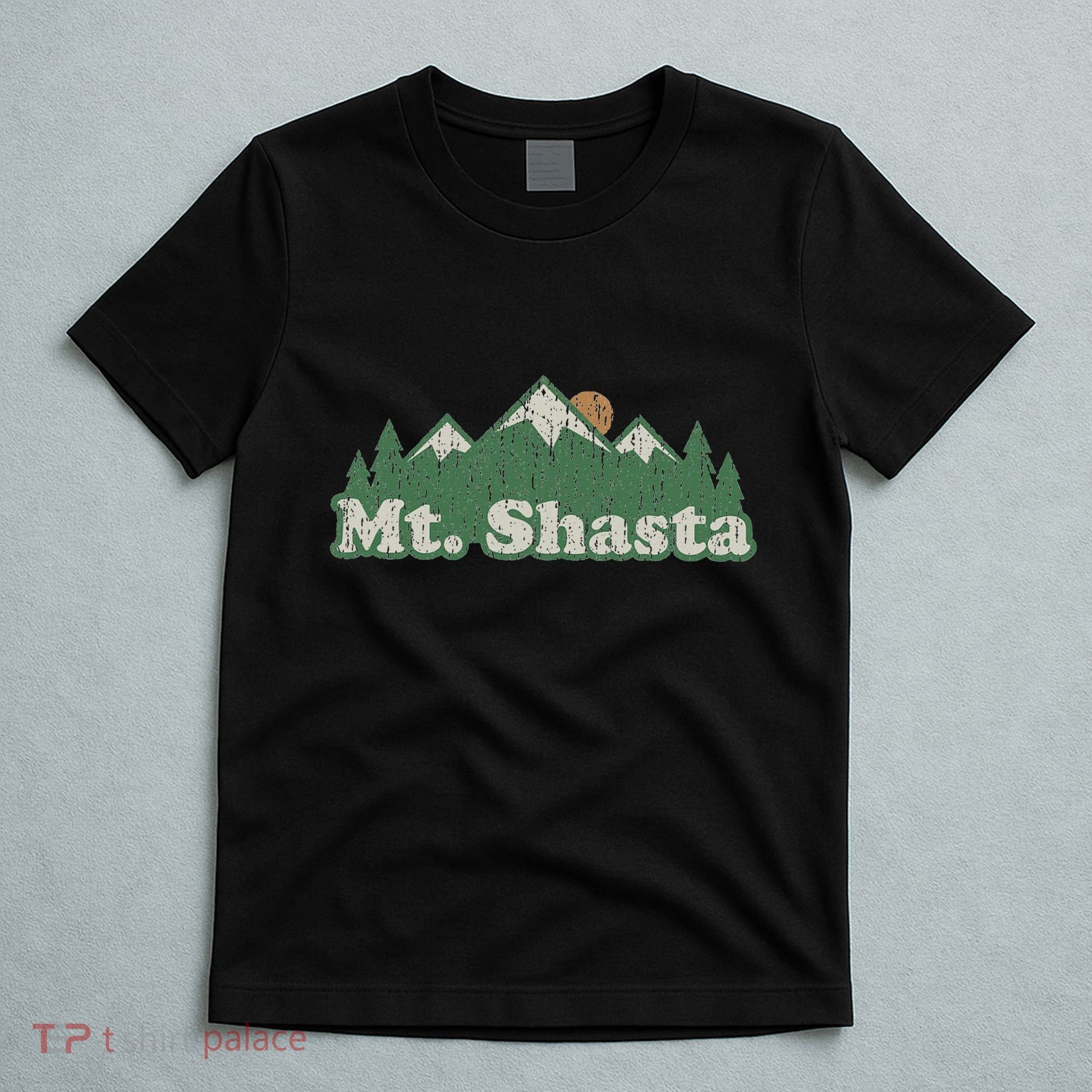 Mt. Shasta California Ca Vintage Hiking Mountains T-Shirt