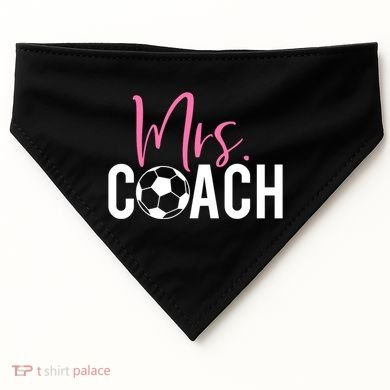 Mrs. Soccer Coach For Coaches Wives USA-Made Doggie Bandana