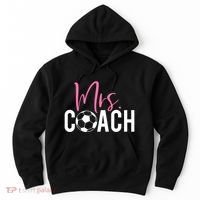 Mrs. Soccer Coach For Coaches Wives Hoodie thumb 0