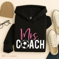 Mrs. Soccer Coach For Coaches Wives Hoodie thumb 4