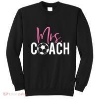 Mrs. Soccer Coach For Coaches Wives Sweatshirt thumb 0