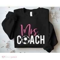 Mrs. Soccer Coach For Coaches Wives Sweatshirt thumb 2