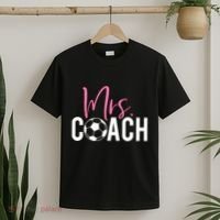 Mrs. Soccer Coach For Coaches Wives T-Shirt thumb 2