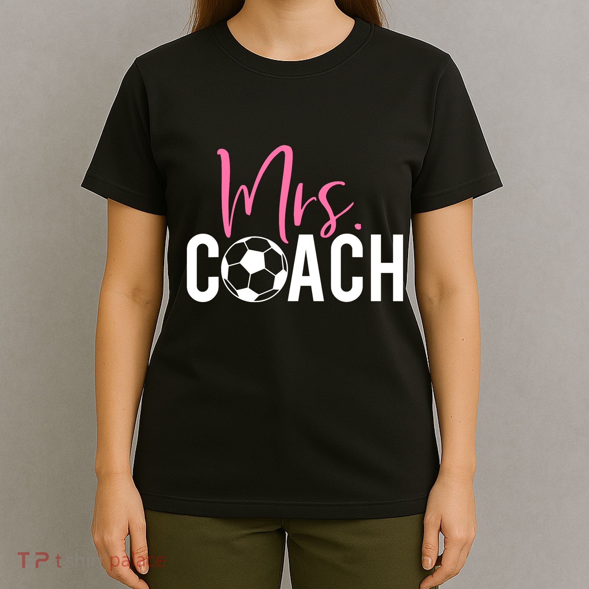Mrs. Soccer Coach For Coaches Wives T-Shirt