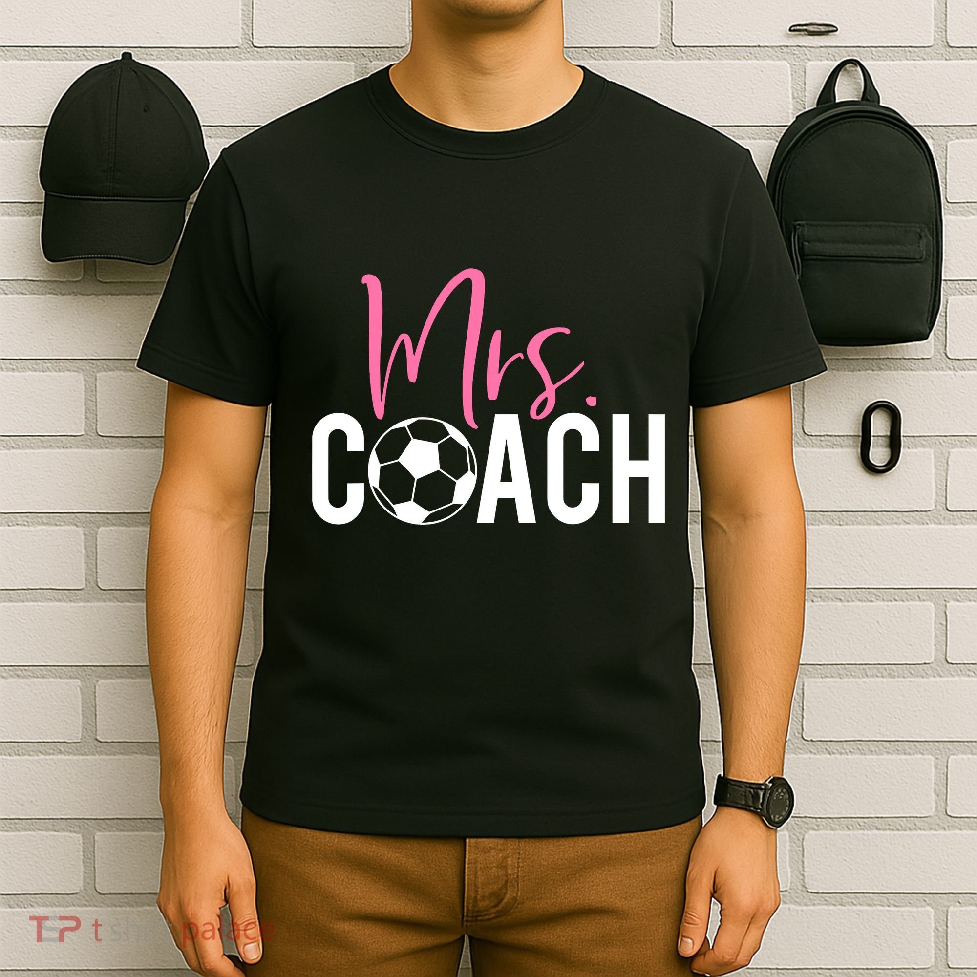 Mrs. Soccer Coach For Coaches Wives T-Shirt