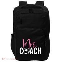 Mrs. Soccer Coach For Coaches Wives Impact Tech Backpack thumb 0