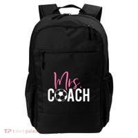 Mrs. Soccer Coach For Coaches Wives Backpack thumb 0