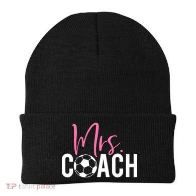 Mrs. Soccer Coach For Coaches Wives Beanie