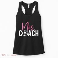 Mrs. Soccer Coach For Coaches Wives Women's Tank Top thumb 0