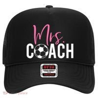 Mrs. Soccer Coach For Coaches Wives Hat thumb 0