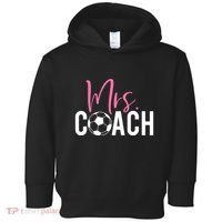 Mrs. Soccer Coach For Coaches Wives Toddler Hoodie thumb 0