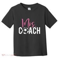 Mrs. Soccer Coach For Coaches Wives Toddler T-Shirt thumb 0
