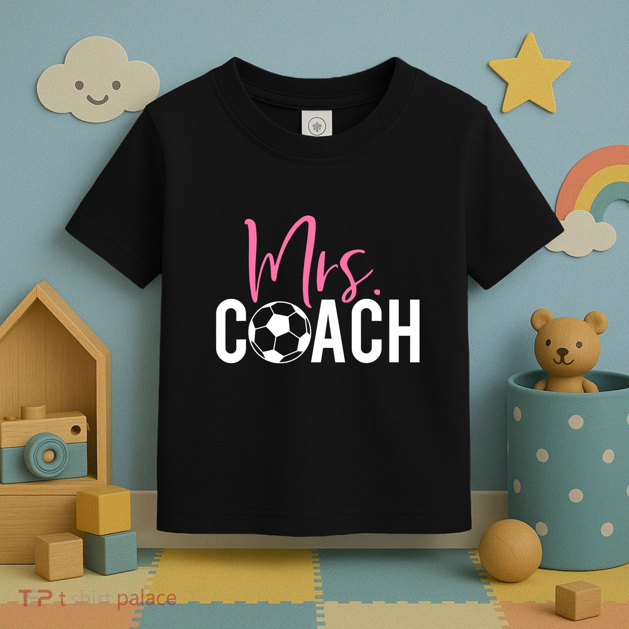 Mrs. Soccer Coach For Coaches Wives Toddler T-Shirt