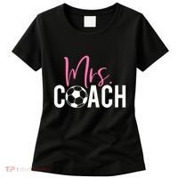 Mrs. Soccer Coach For Coaches Wives Women's T-Shirt thumb 0