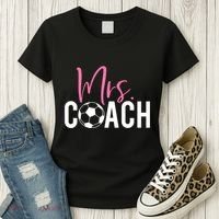 Mrs. Soccer Coach For Coaches Wives Women's T-Shirt thumb 3
