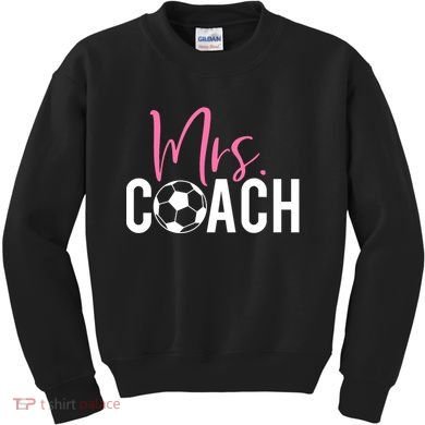 Mrs. Soccer Coach For Coaches Wives Kids Sweatshirt