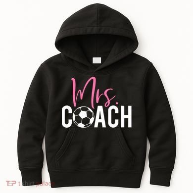 Mrs. Soccer Coach For Coaches Wives Kids Hoodie