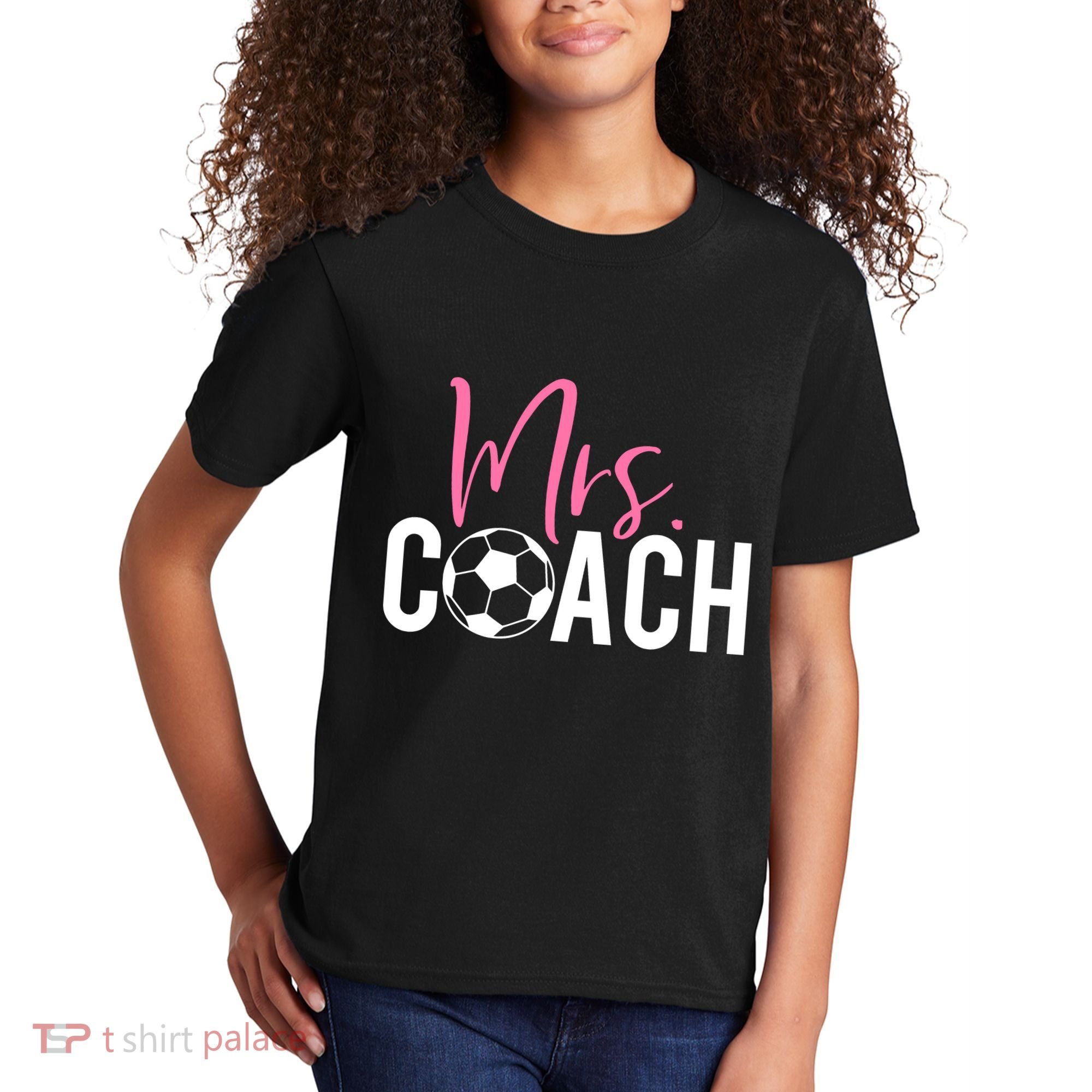 Mrs. Soccer Coach For Coaches Wives Kids T-Shirt