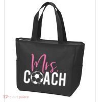 Mrs. Soccer Coach For Coaches Wives Tote Bag thumb 3
