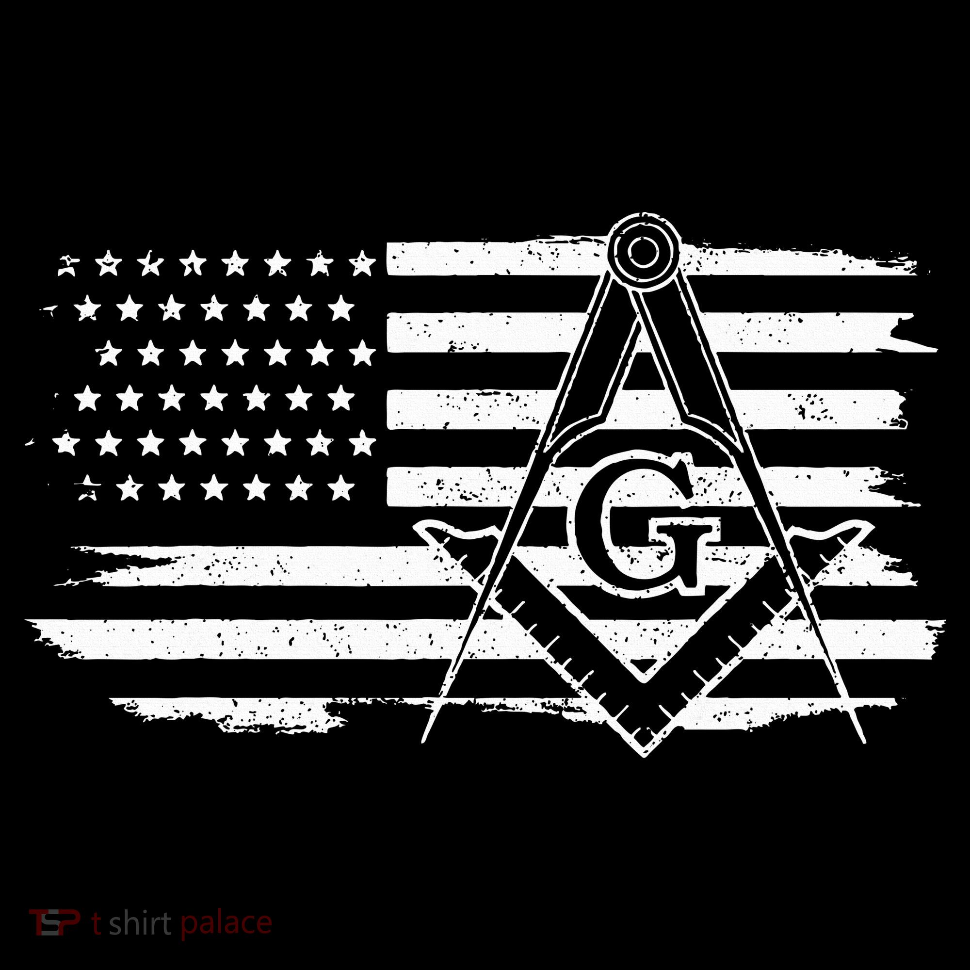 Mason Square & Compass Masonic Us Flag Freemason Shriner Baby Bodysuit