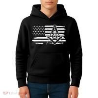 Mason Square & Compass Masonic Us Flag Freemason Shriner Kids Hoodie thumb 4