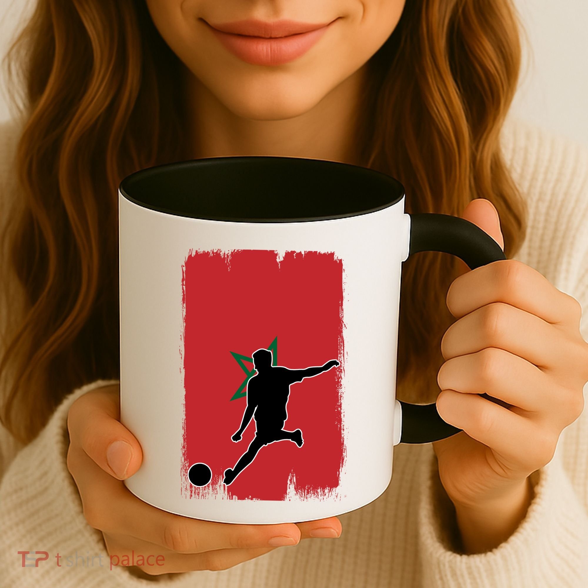 Morocco Soccer Cool Gift Coffee Mug