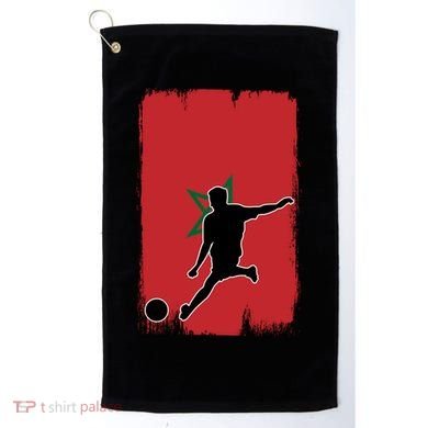 Morocco Soccer Cool Gift Golf Towel