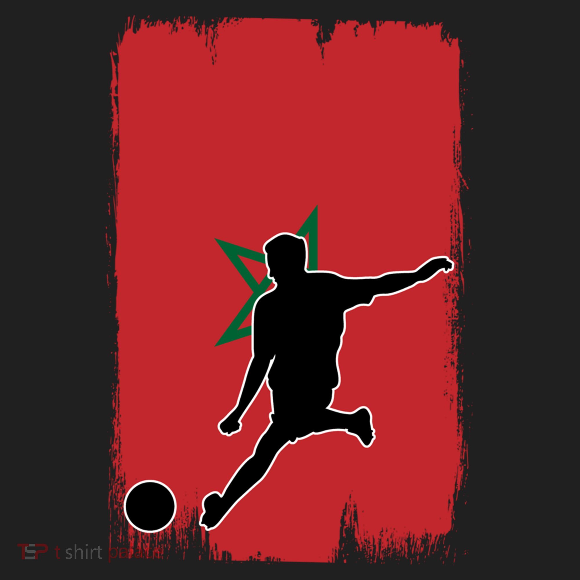 Morocco Soccer Cool Gift Golf Towel