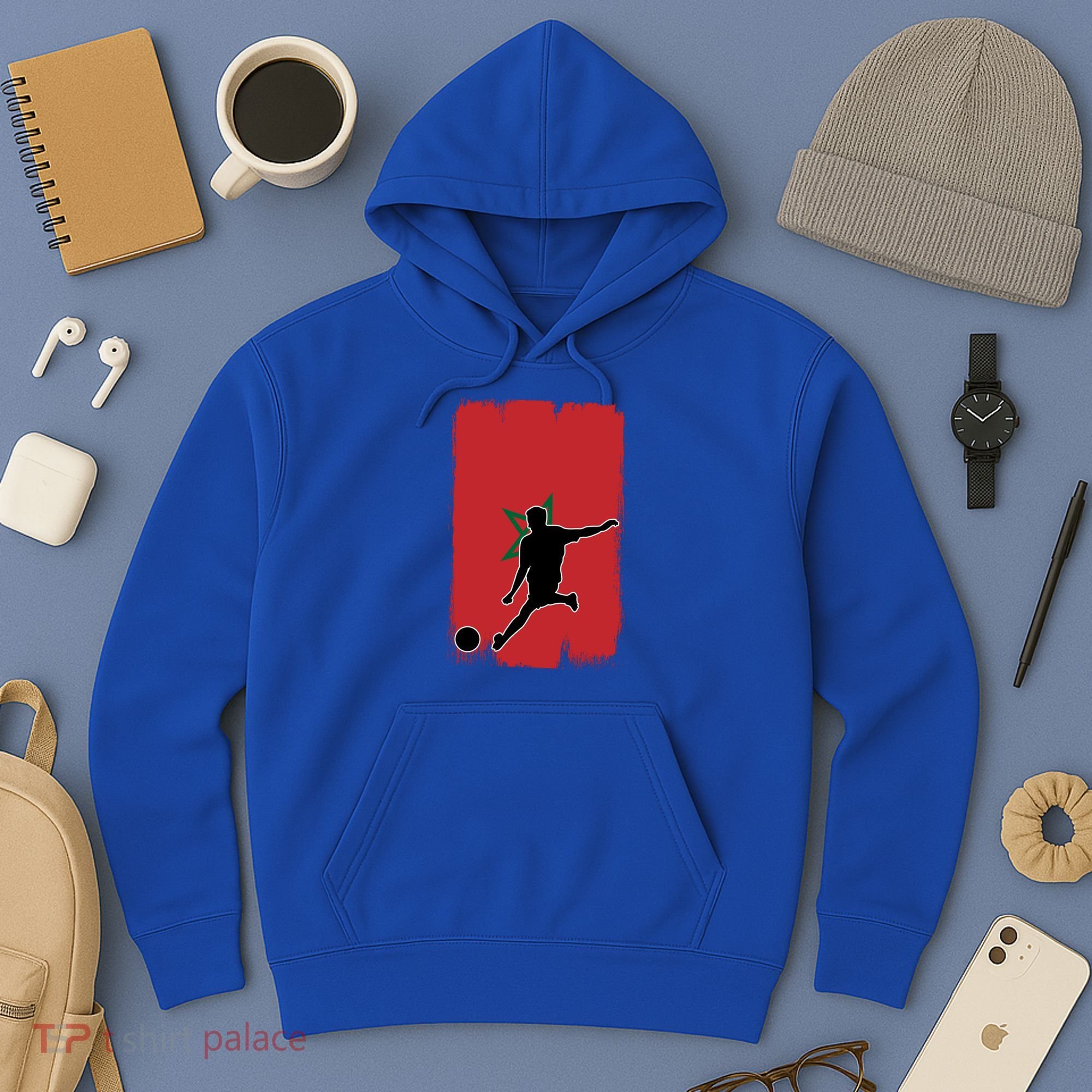 Morocco Soccer Cool Gift Hoodie
