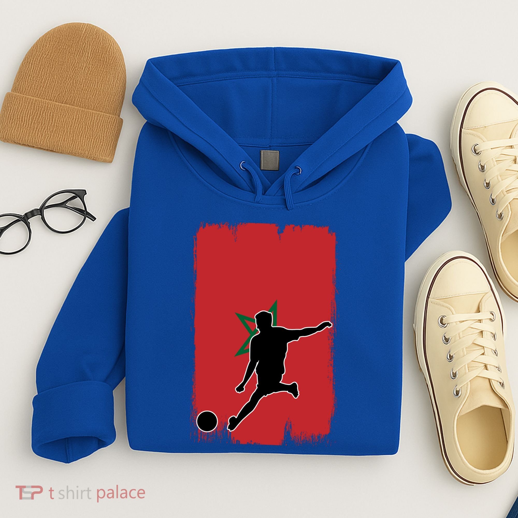 Morocco Soccer Cool Gift Hoodie