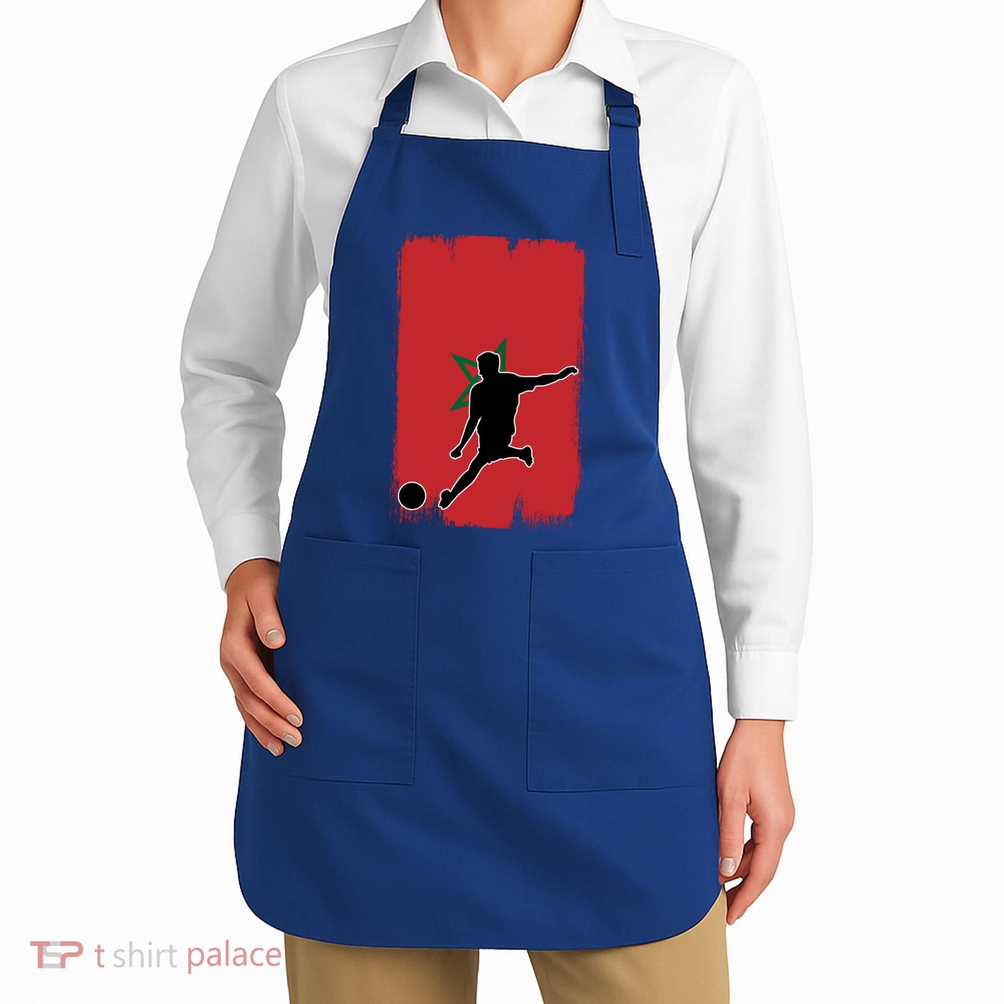 Morocco Soccer Cool Gift Apron