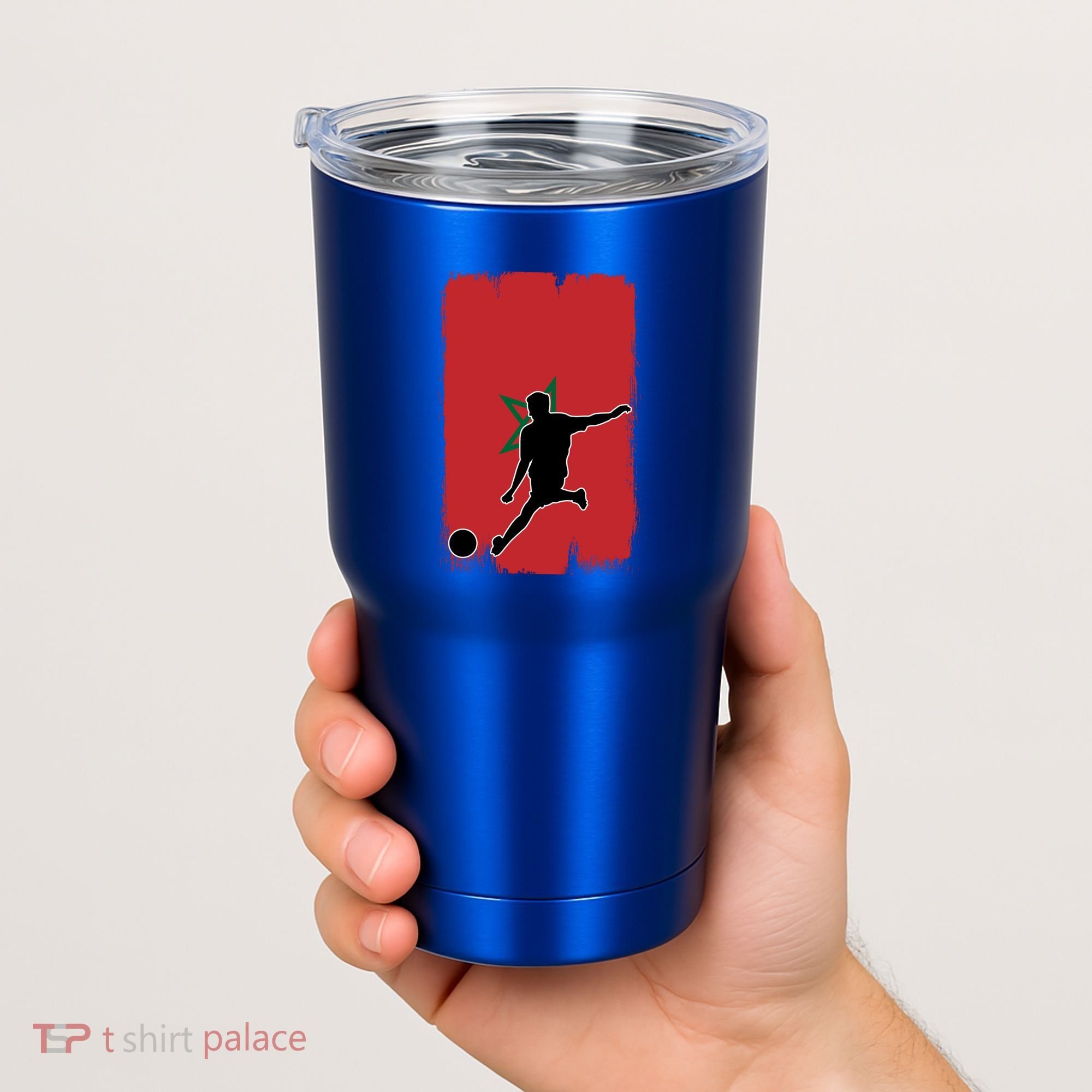 Morocco Soccer Cool Gift Tumbler