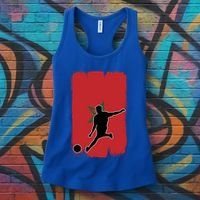 Morocco Soccer Cool Gift Women's Tank Top thumb 3