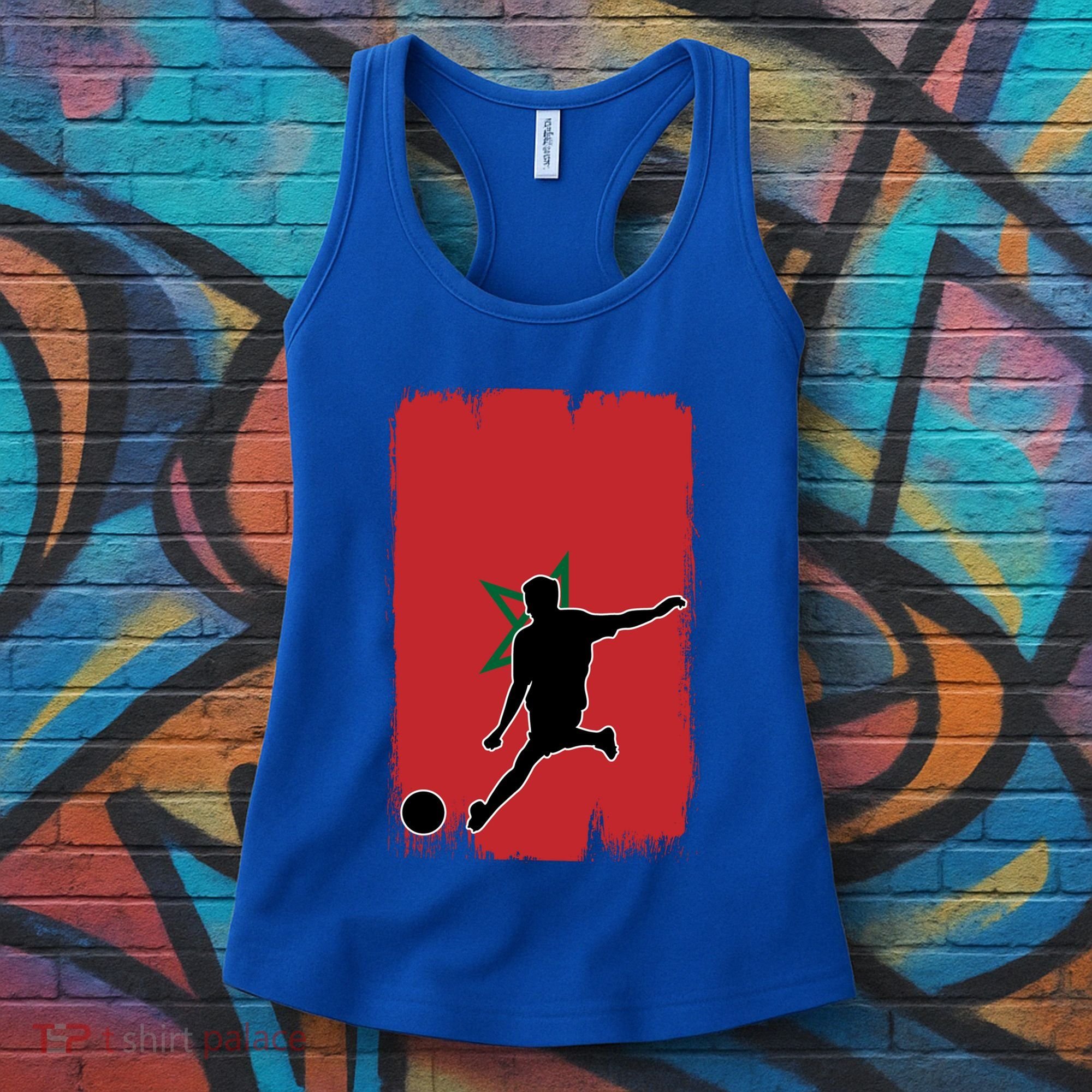 Morocco Soccer Cool Gift Women's Tank Top