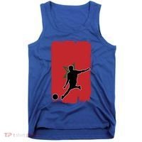 Morocco Soccer Cool Gift Tank Top thumb 0