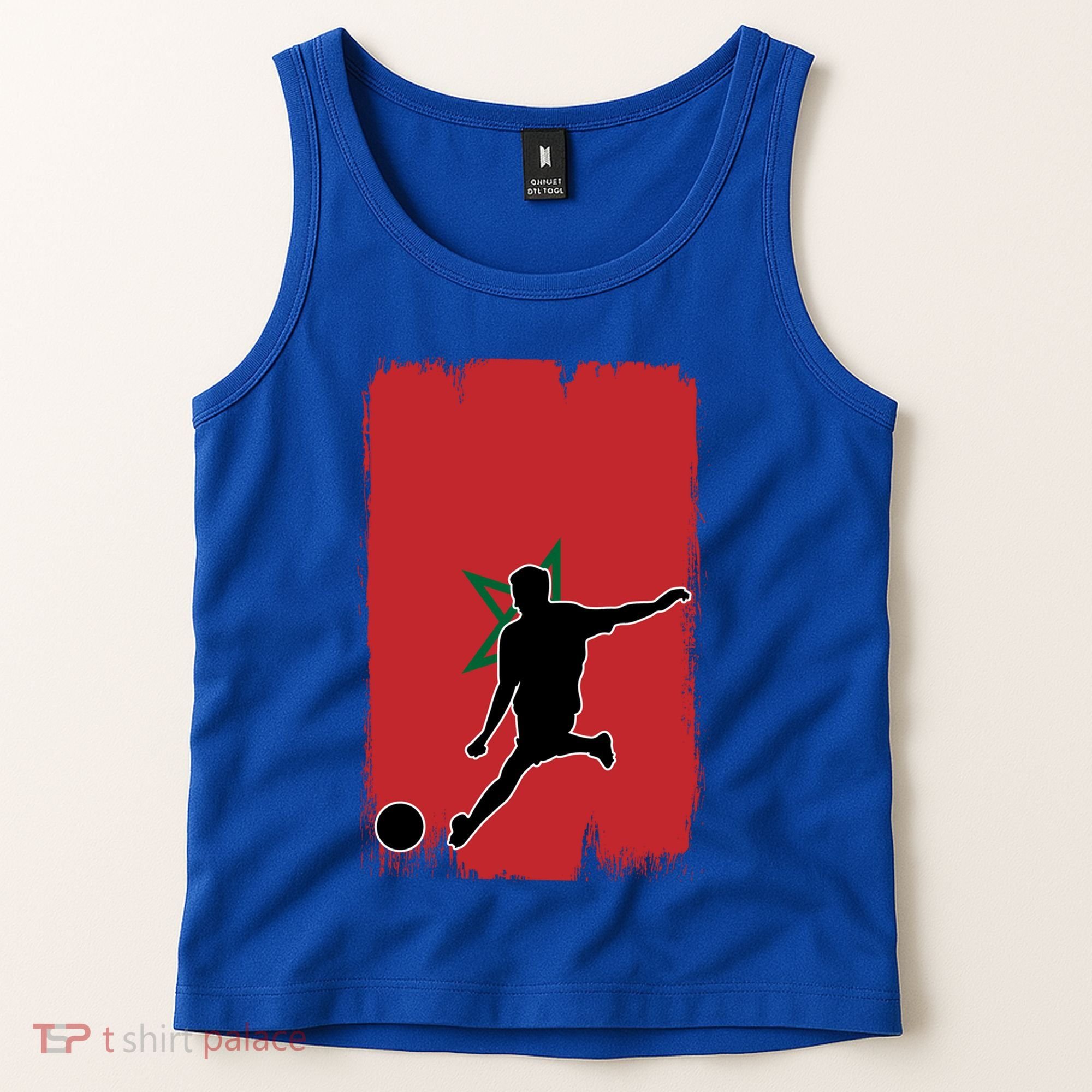 Morocco Soccer Cool Gift Tank Top