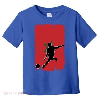 Morocco Soccer Cool Gift Toddler T-Shirt