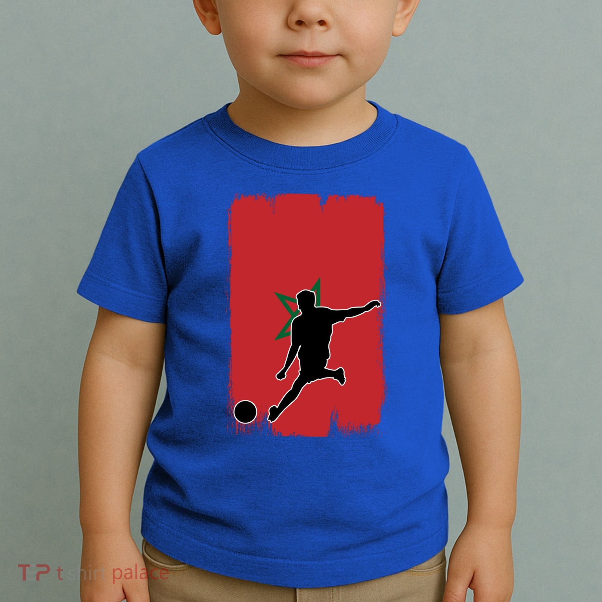 Morocco Soccer Cool Gift Toddler T-Shirt