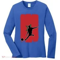 Morocco Soccer Cool Gift Women's Long Sleeve Shirt thumb 0